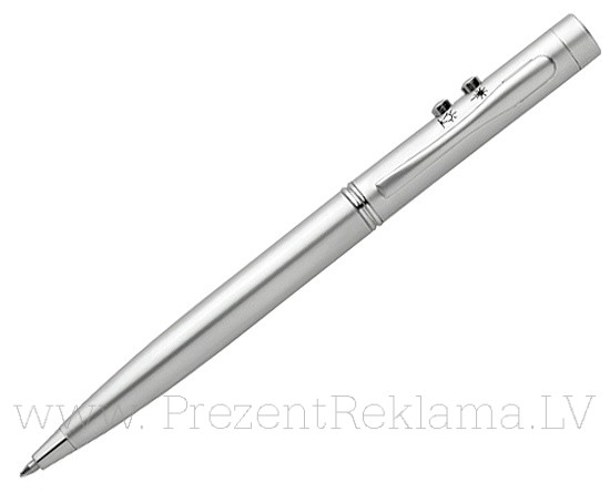 Pildspalva ar lāzerrādāmo un LED