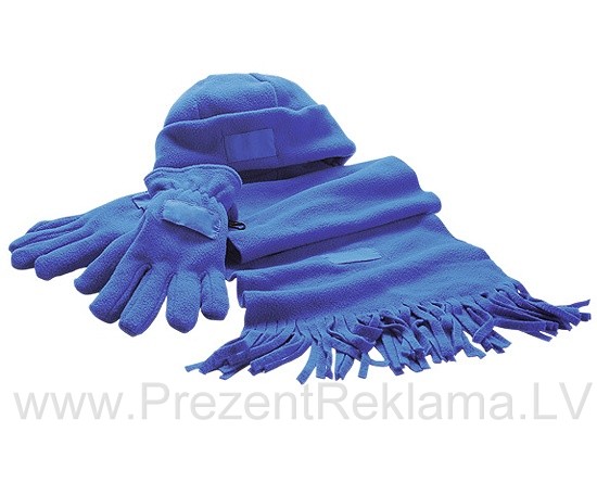 Cimdi, cepurīte, šalle