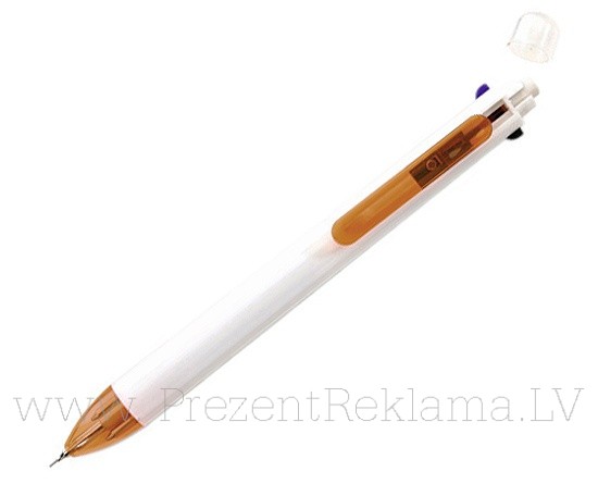 Ручка с разными краскаим